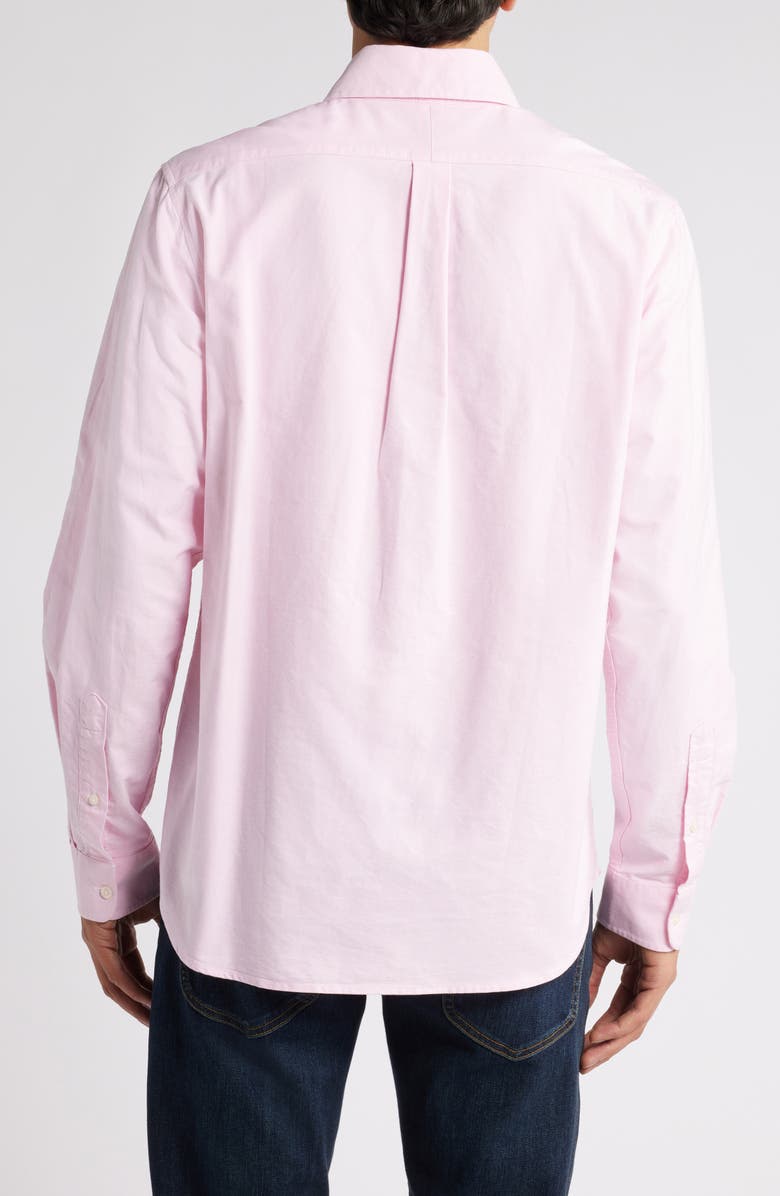 Schott NYC Button-Down Oxford Shirt, Alternate, color, Pink