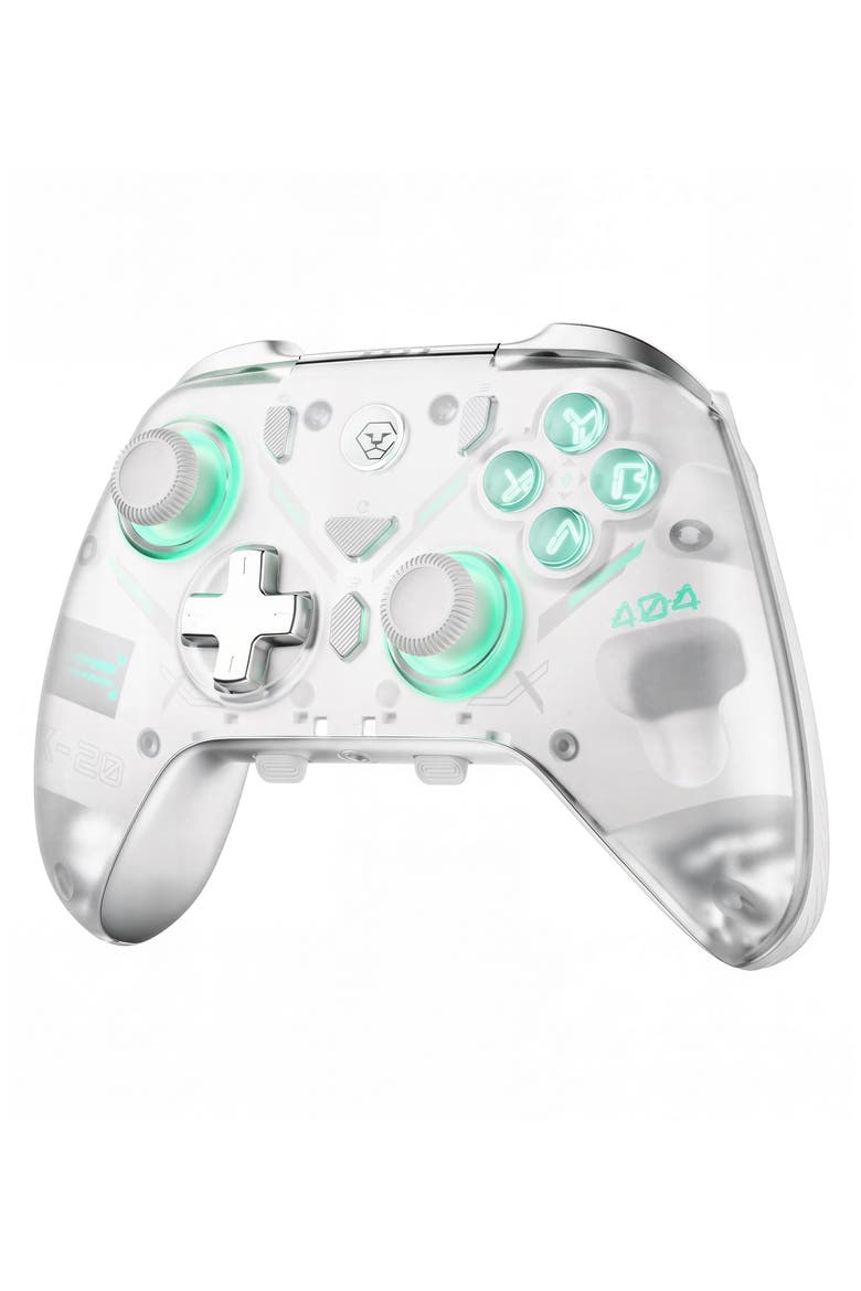Wireless Gaming Controller, Alternate, color, White