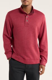 Tommy Bahama New Flip Mock Neck Pullover