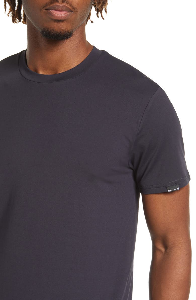 Barbell Apparel Havok Stretch Crewneck T-Shirt, Alternate, color, 