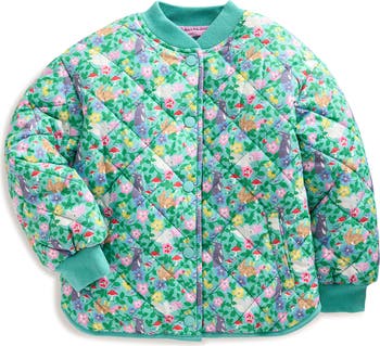 Mini Boden Kids Fun Quilted Bomber Jacket Nordstrom