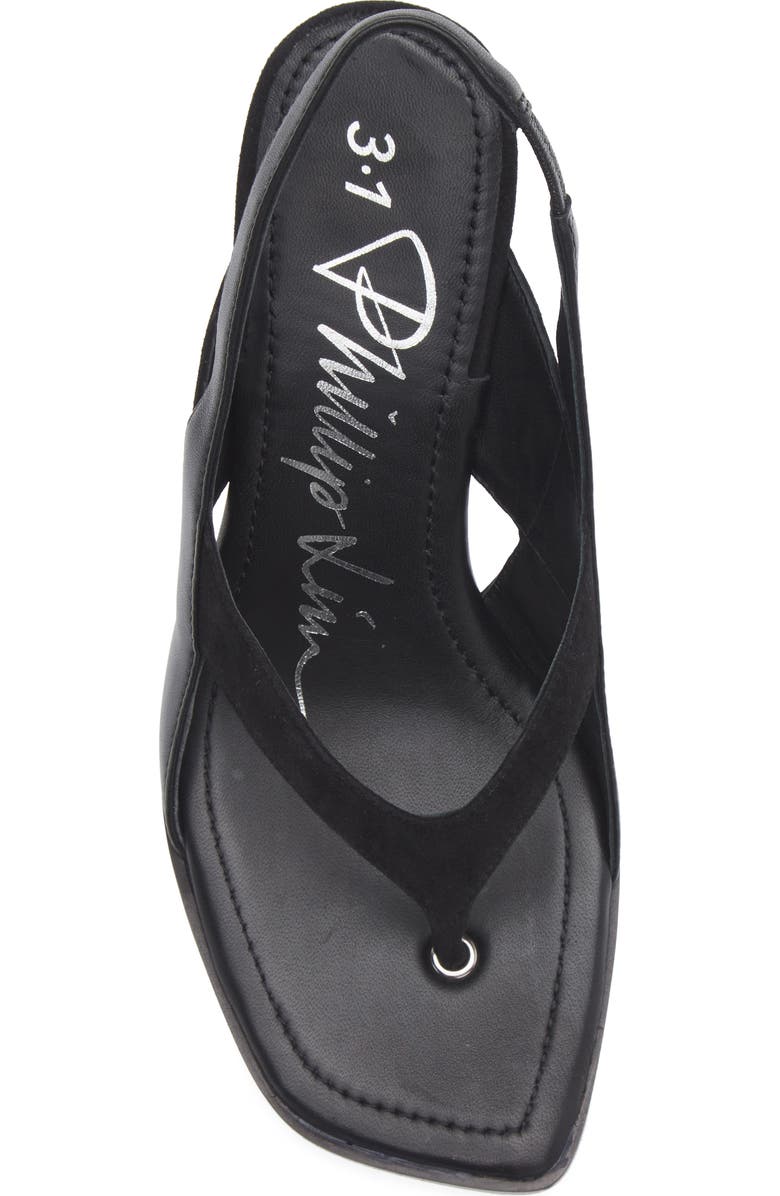 3.1 Phillip Lim Double Strap Sandal, Alternate, color, Black
