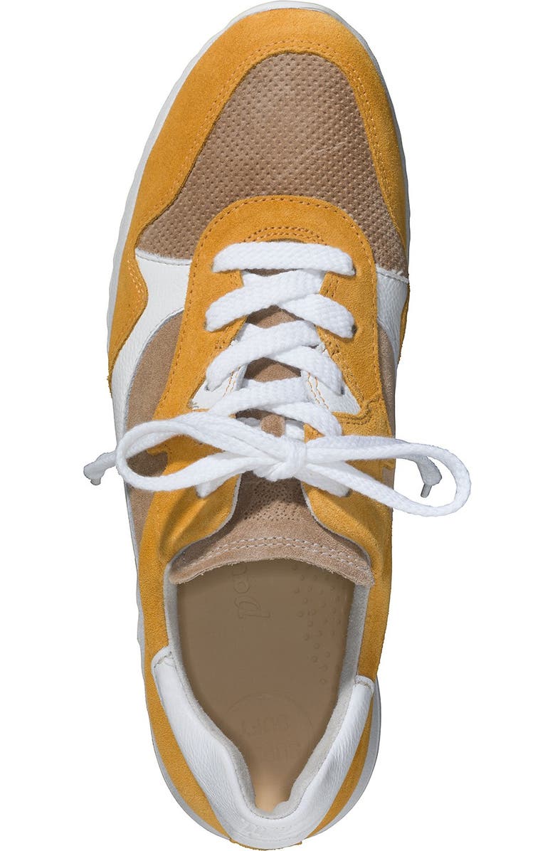 Paul Green R4949 Suede & Leather Sneaker, Alternate, color,