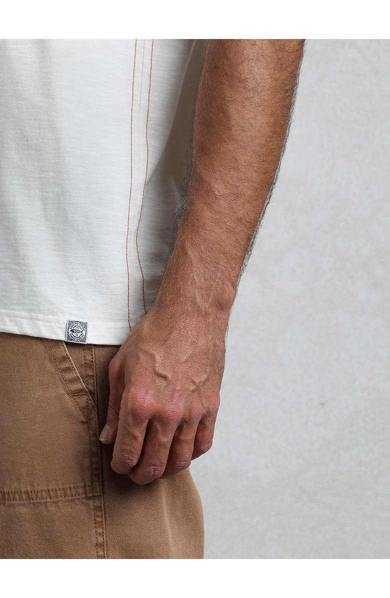 Weird Fish Foothills Front Print T-Shirt, Alternate, color, Dusty White