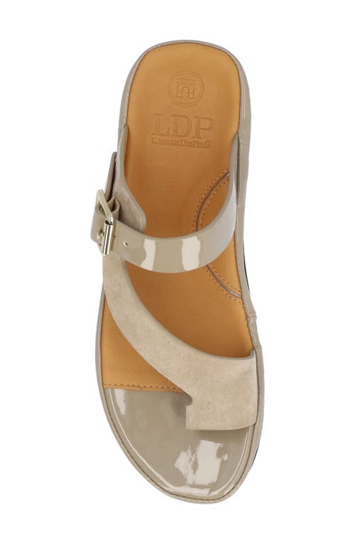 L'amour Des Pieds Alanza Platform Slide Sandal