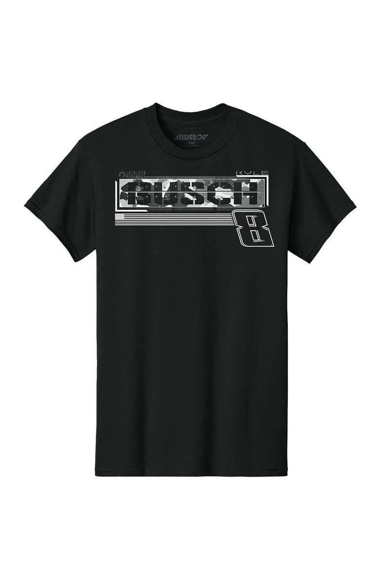 NASCAR Men's Richard Childress Racing Team Collection Black Kyle Busch Cheddar's Tonal T-Shirt, Alternate, color, Black