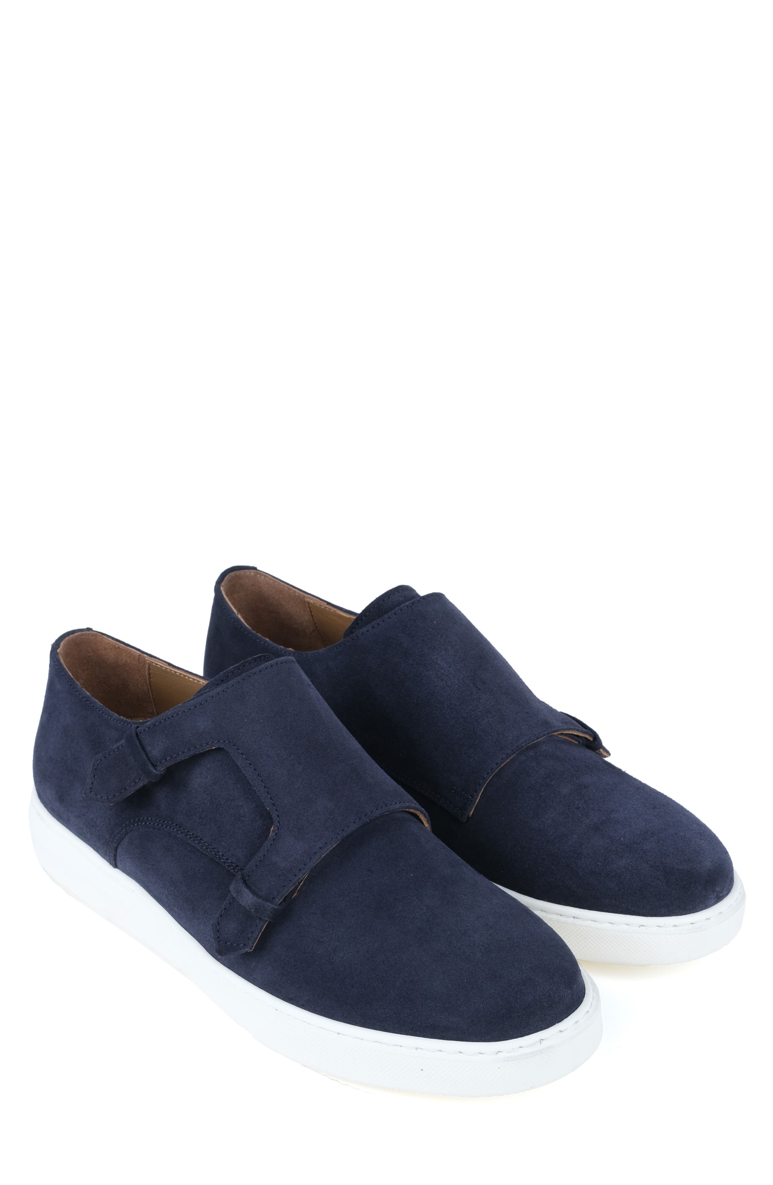 VELLAPAIS Grande Suede Sneaker, Alternate, color, Navy Blue