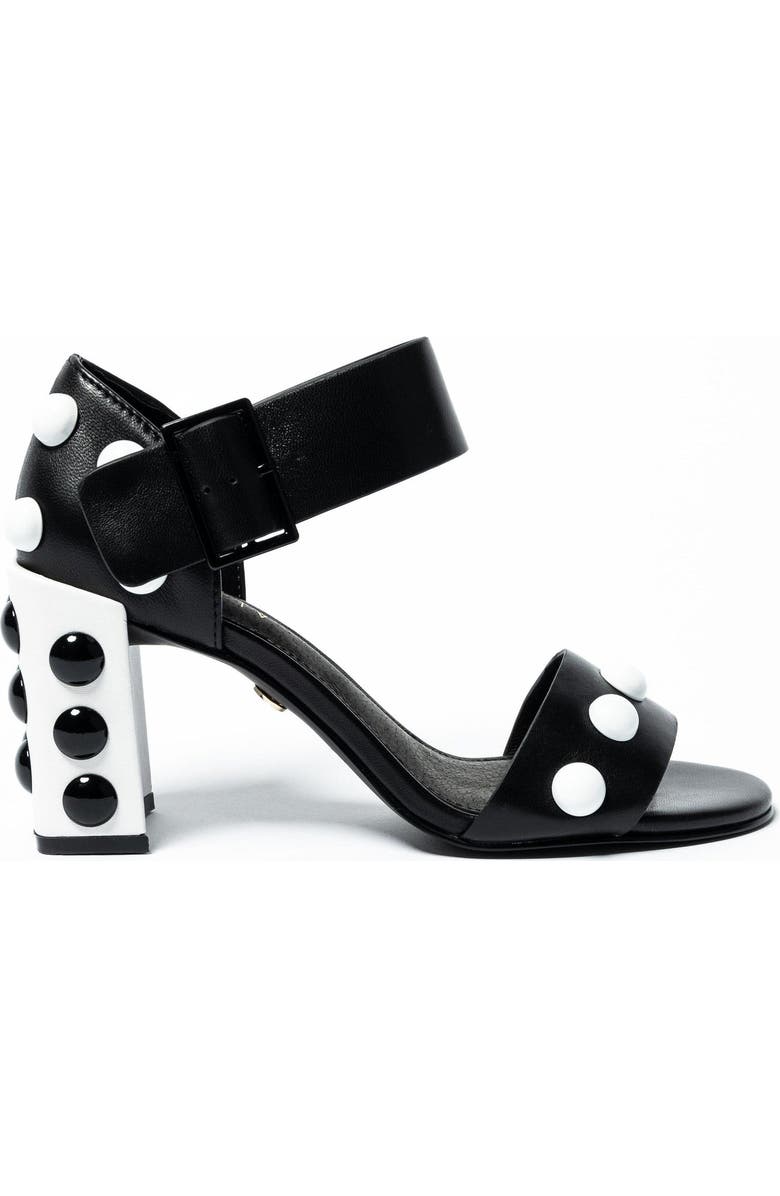 Cecelia New York Gail Studded Block Heel Sandal, Main, color,
