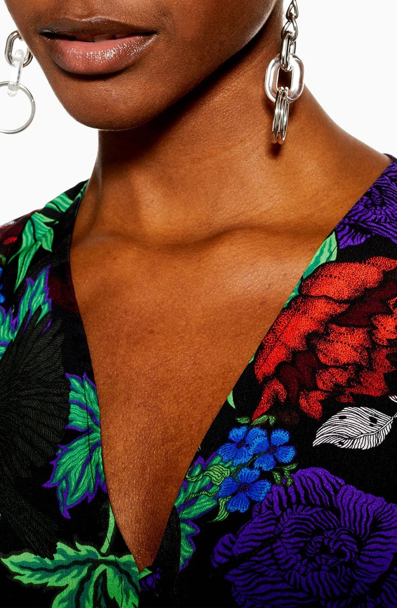 Topshop Grand Estate Blouse, Alternate, color,