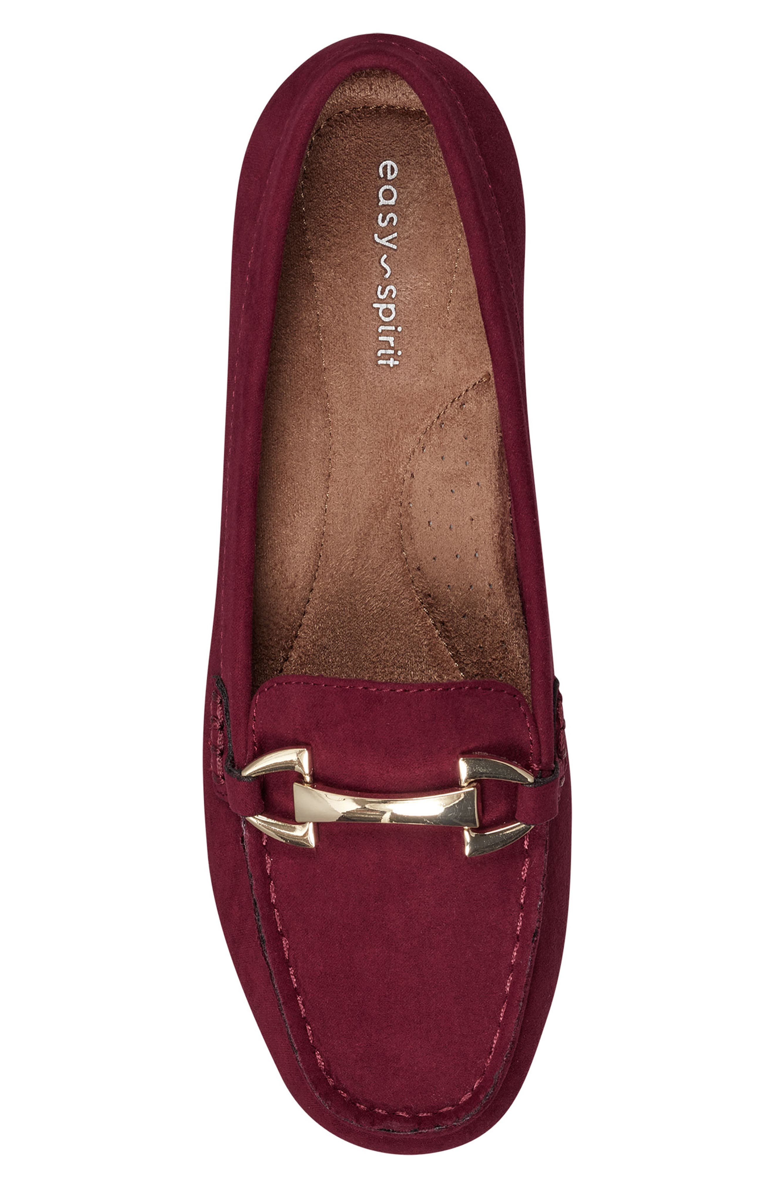 Marlie Bit Loafer, Alternate, color, RED