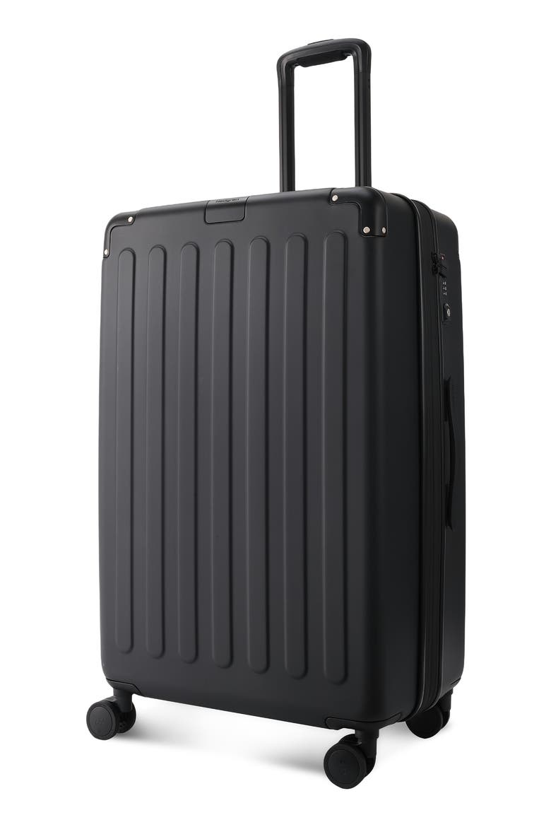 Nostos Matte Large Spinner Suitcase, Alternate, color, NOCTURNE