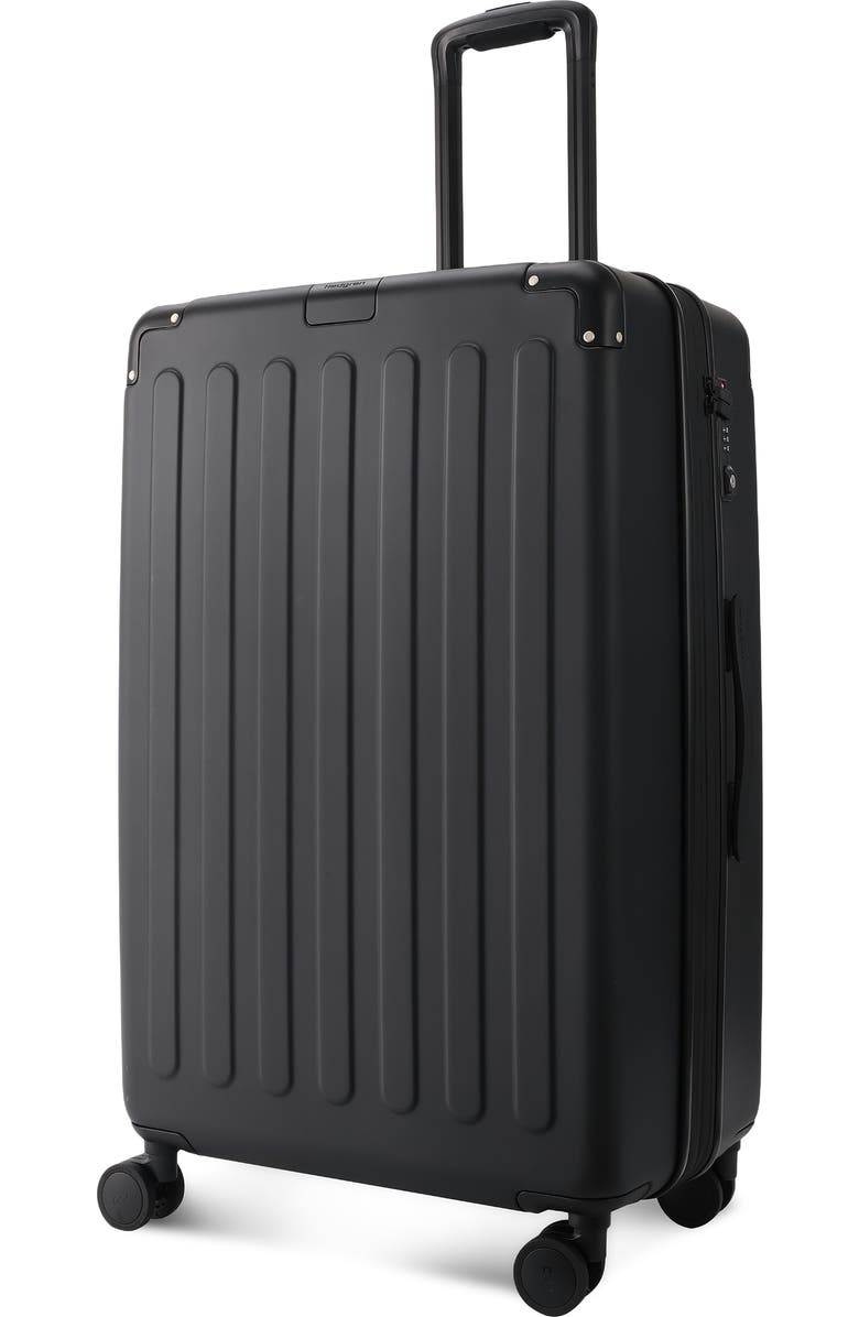 Hedgren Nostos Matte Large Spinner Suitcase, Alternate, color, Nocturne