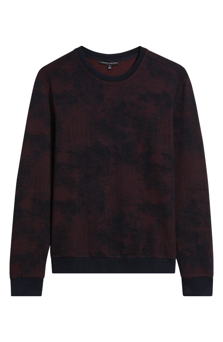 Robert Barakett Ishim Crewneck Pullover, Alternate, color, Red