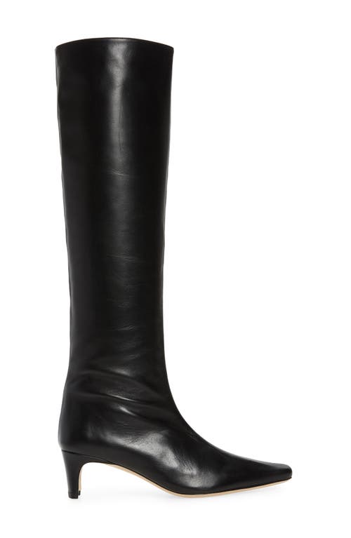 Staud Wally Knee High Boot In Animal Print