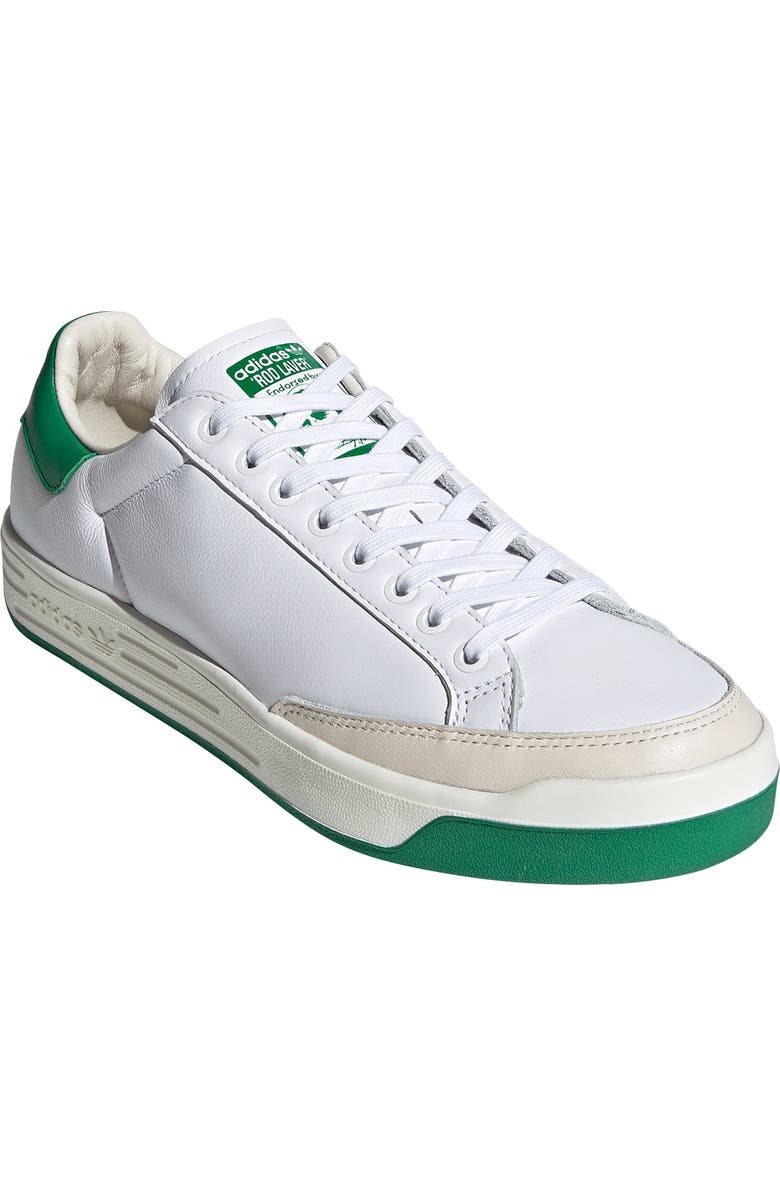 adidas Rod Laver Vintage Leather Sneaker, Main, color,