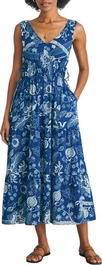 emma kate floral maxi dress The Emma Dress in Victorian Blue Roses 4 / Victorian Blue Roses