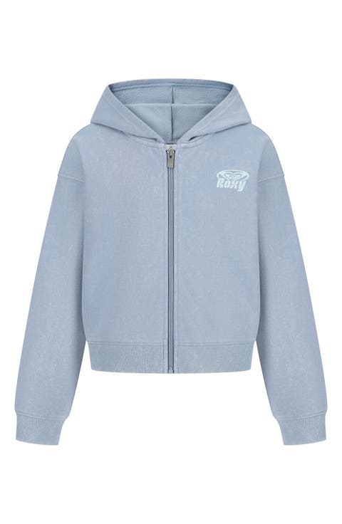 Kids' Washed Full Zip Hoodie (Big Kid)