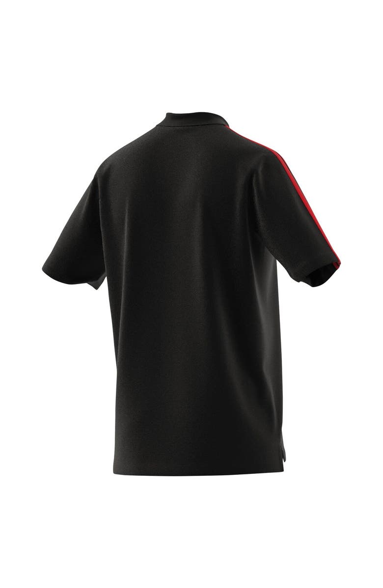 adidas Men's adidas Black Manchester United DNA Polo, Alternate, color, 