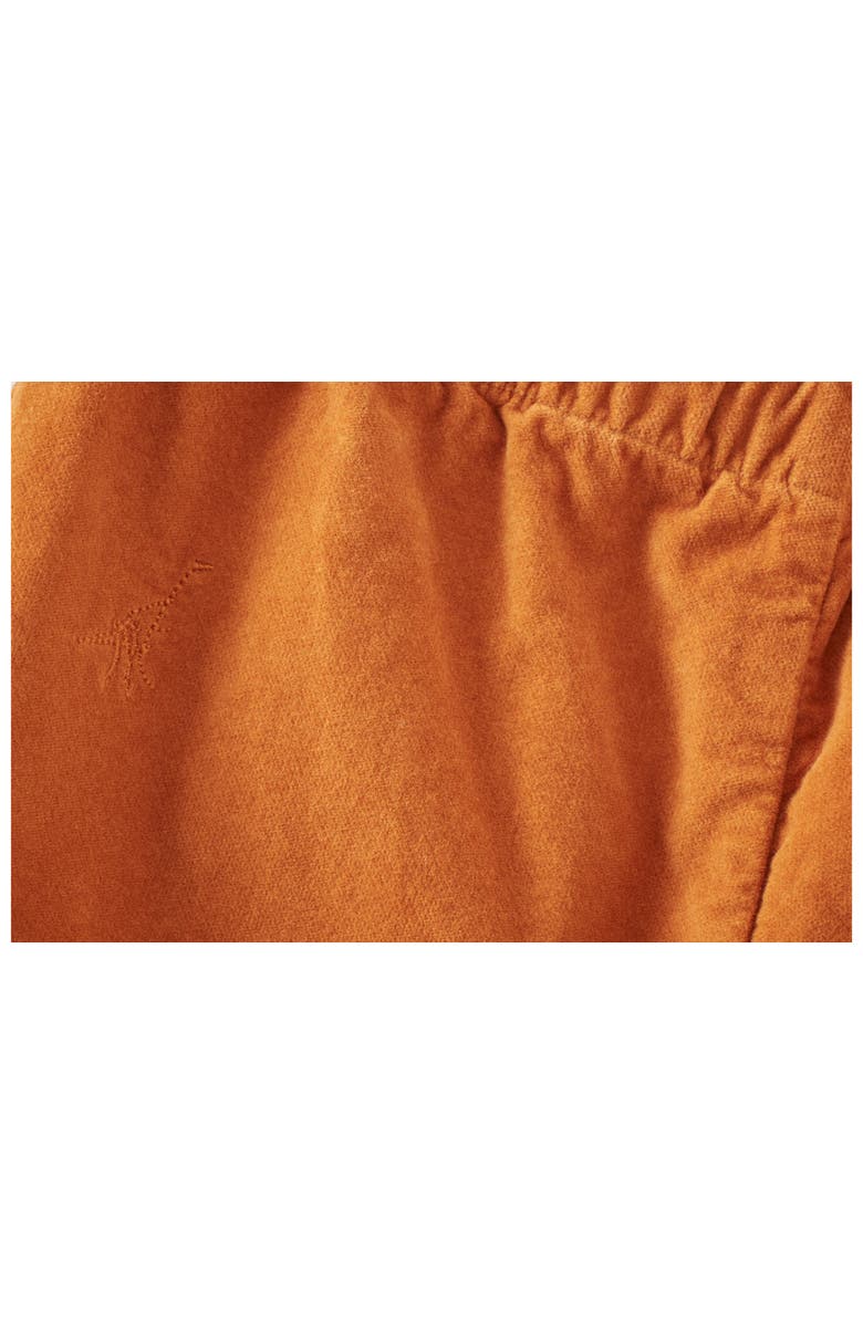 Vild House of Little Organic Cotton Velvet Trousers - Infant, Alternate, color, Raw Sienna