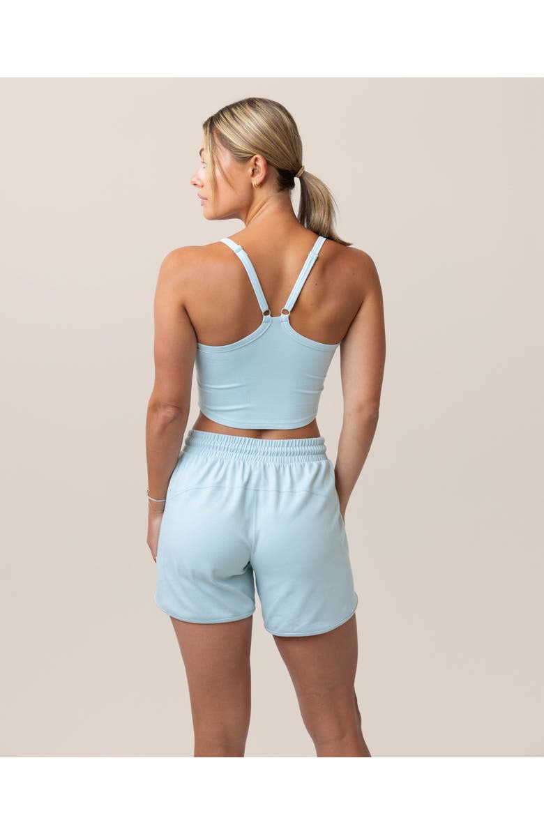 Nani Cloud Longline Bra, Alternate, color, Sky