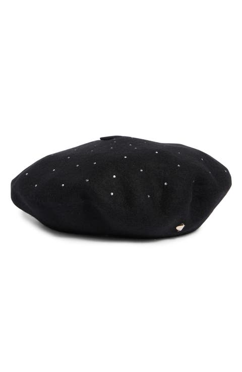 disco wool blend beret