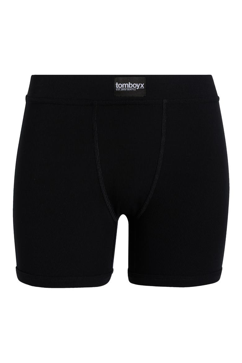 Rib 4.5-Inch Boxer Briefs, Alternate, color, BLACK