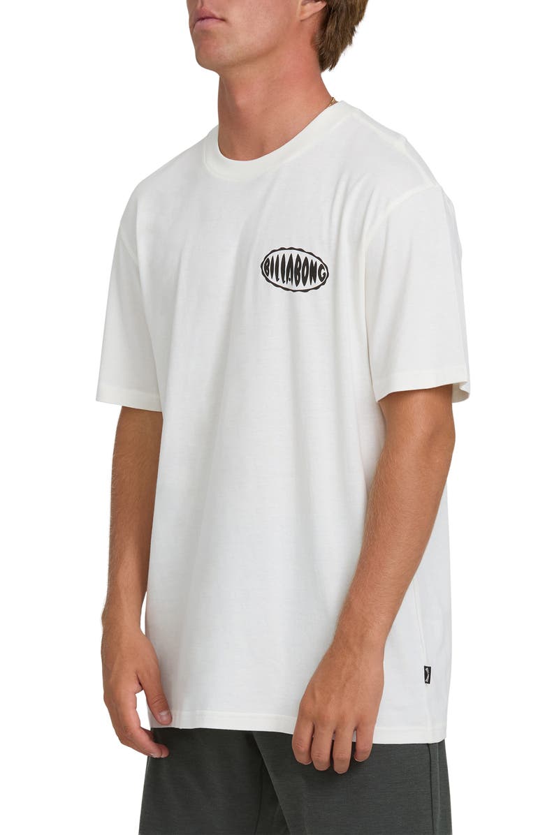 Billabong Nanda Ormond Burleigh Heads Premium Graphic T-Shirt, Alternate, color, Off White