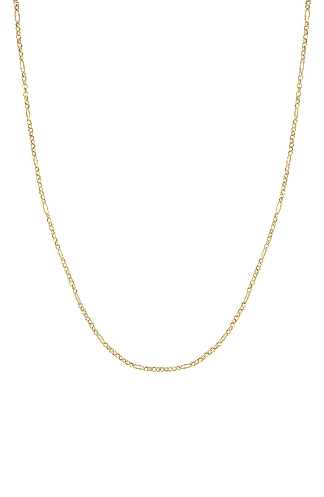 Bony Levy 14K Gold Rolo Chain Necklace