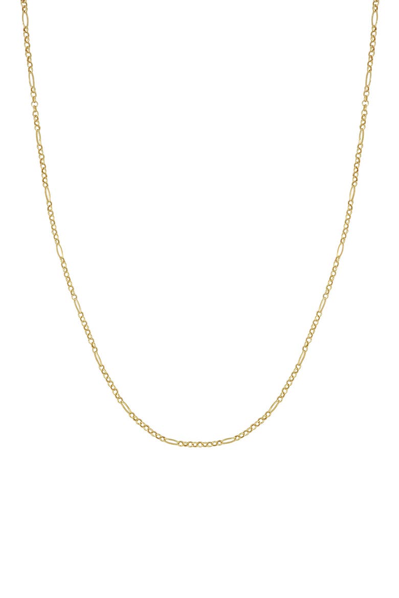 14K Gold Rolo Chain Necklace, Main, color, 14K YELLOW GOLD