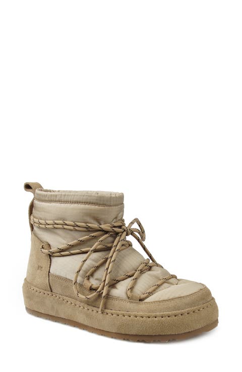 Lace-Up Bootie