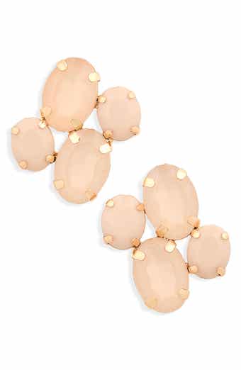 Crystal Cluster Stud Earrings
