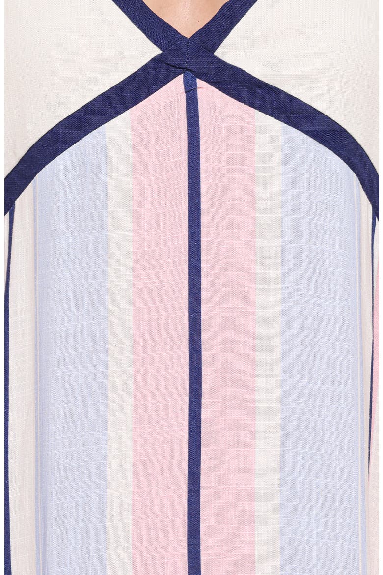 Mackay Stripe Maxi Dress, Alternate, color, BLUE/ PINK STRIPE