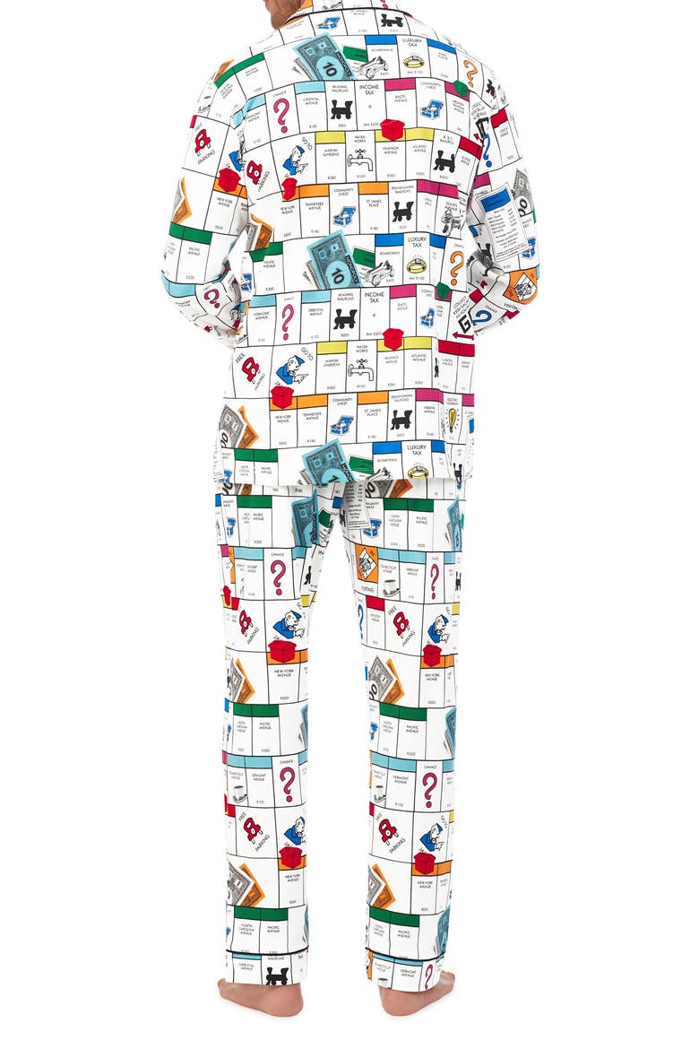 Monopoly Pajama Set, Alternate, color, MONOPOLY GAMEBOARD