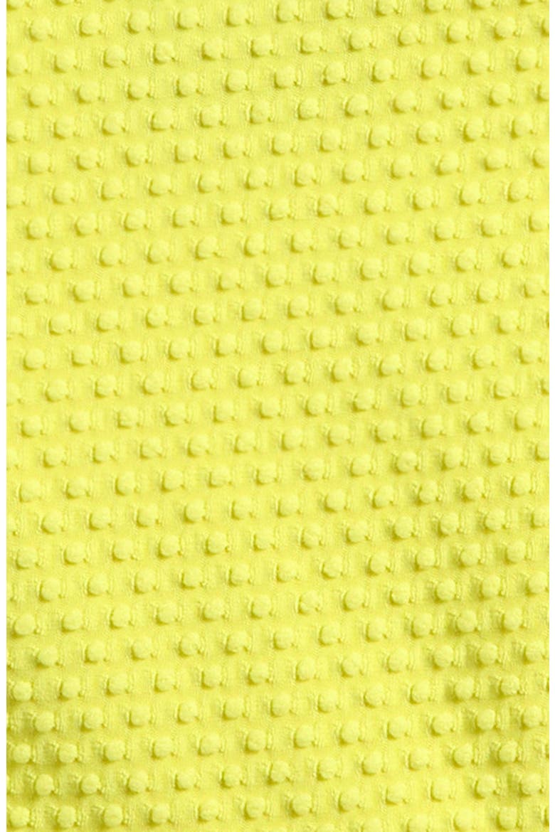 Kids' Textured Two-Piece Swimsuit, Alternate, color, NEON YELLOW