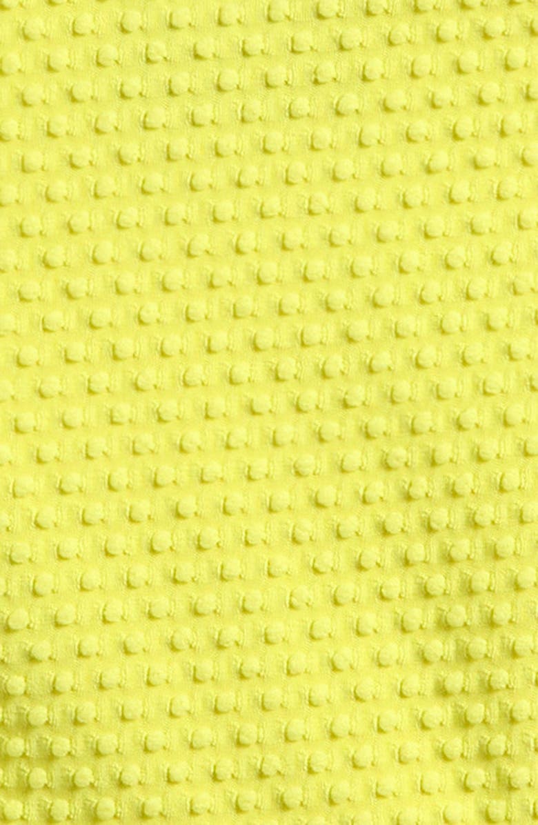 Ava & Yelly Kids' Textured Two-Piece Swimsuit, Alternate, color, Neon Yellow