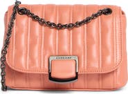 Longchamp Brioche Small Leather Shoulder Bag