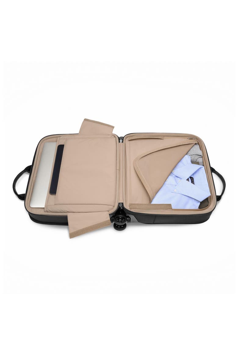 @Work Medium Spinner Briefcase, Alternate, color, BLACK
