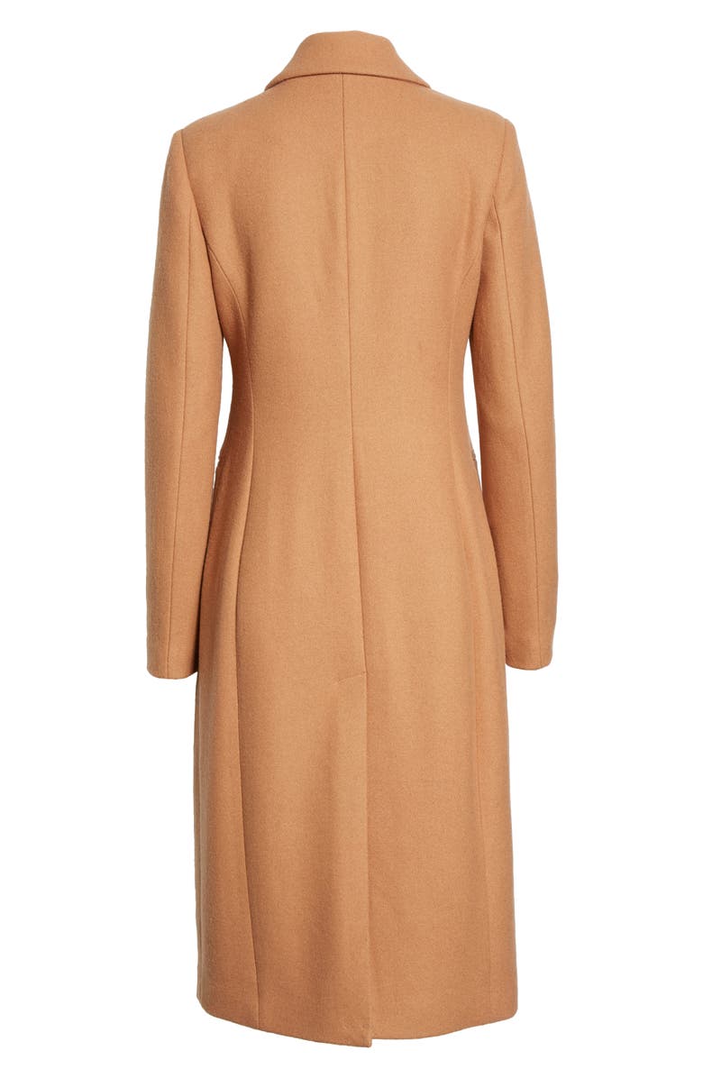 Avec Les Filles Double Breasted Wool Blend Coat, Alternate, color,