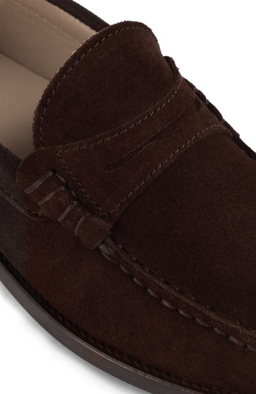 Lk Bennett Solo Penny Loafer In Brown