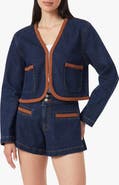Habitual Braided Cropped Jacket