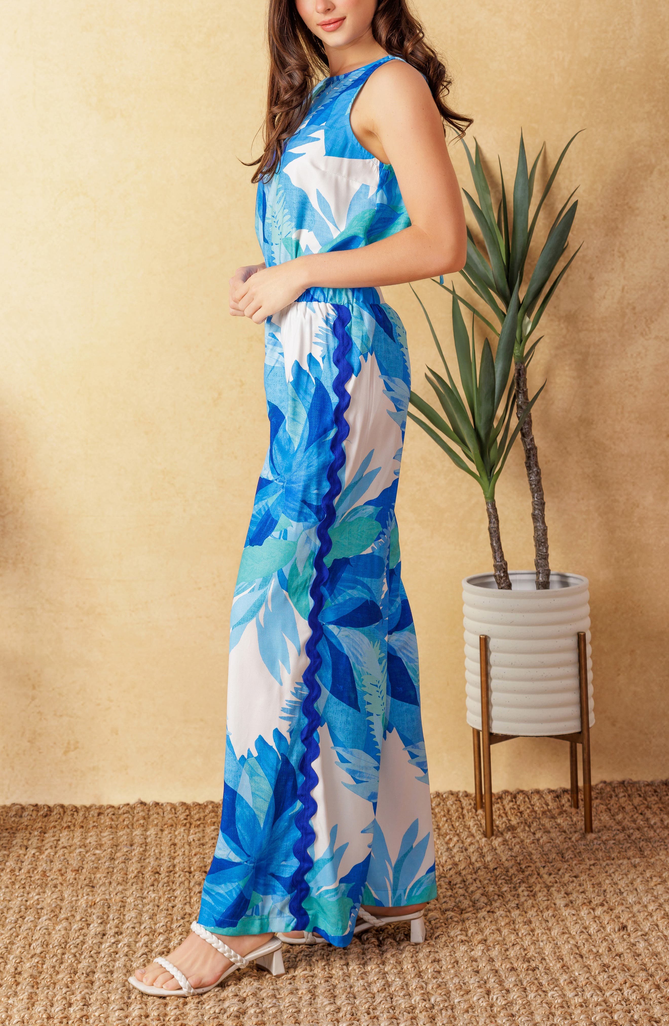 Printed Woven Pants - image 2