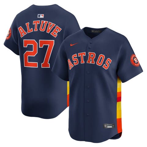 Men's Nike Jose Altuve Navy Houston Astros Alternate Limited Player Jersey