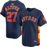 Nike Men's Nike Jose Altuve Navy Houston Astros Alternate Limited Player Jersey
