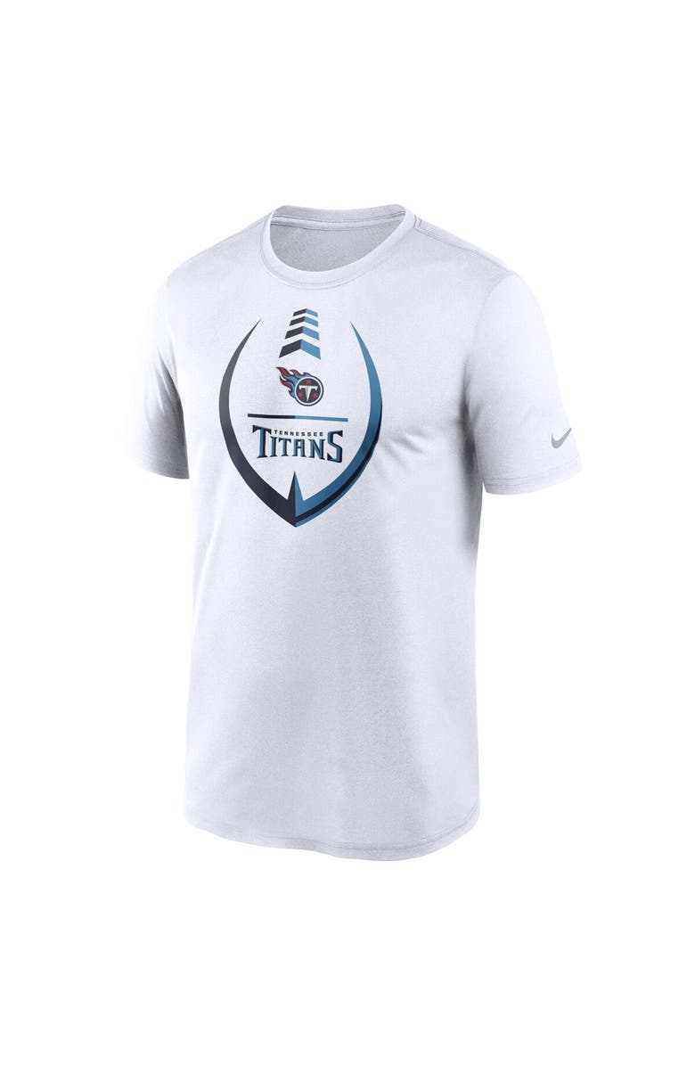 Nike Men's Nike White Tennessee Titans Icon Legend Performance T-Shirt, Alternate, color, White