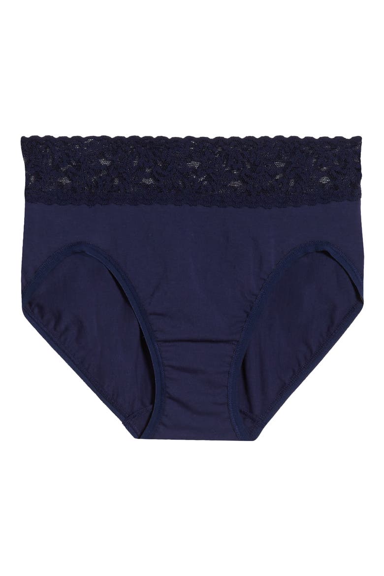 Cotton French Briefs, Alternate, color, NAVY