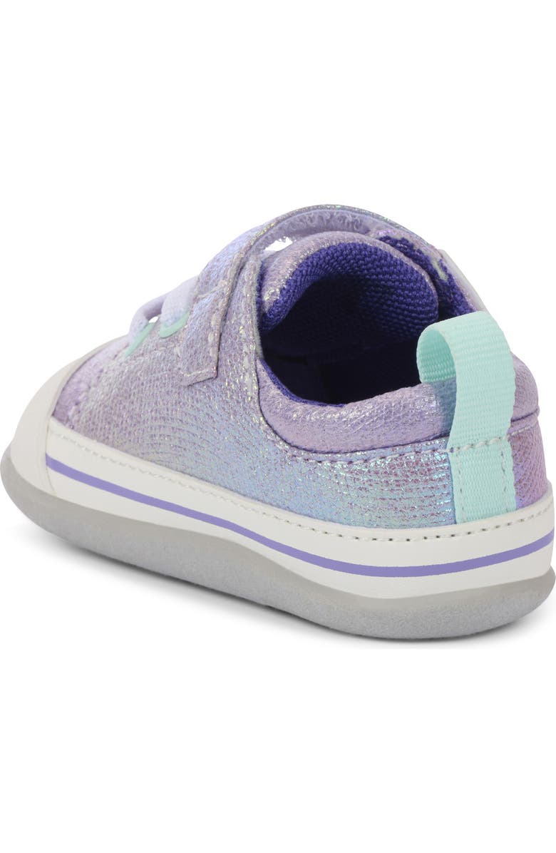 See Kai Run Kids' Mini Stevie Sneaker, Alternate, color, Purple Metallic