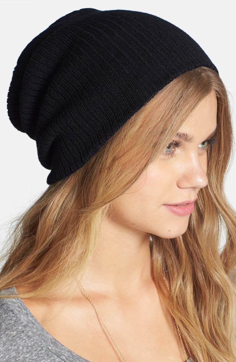 BP. Slouchy Ribbed Beanie, Main, color, 