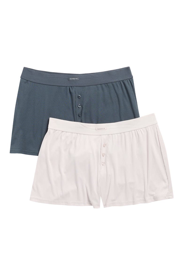 Assorted 2-Pack Boxer Shorts, Main, color, SILVER CLOUD/ MUTED ASTER