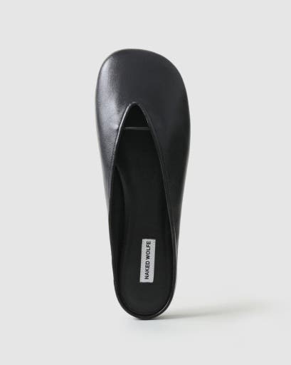 Naked Wolfe Pippa Flats, Alternate, color, Black