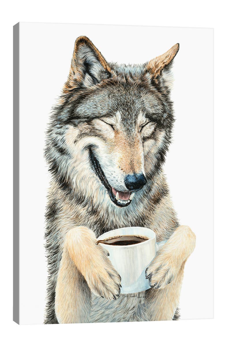 iCanvas Coffee in the Moonlight by Holly Simental, Main, color, 